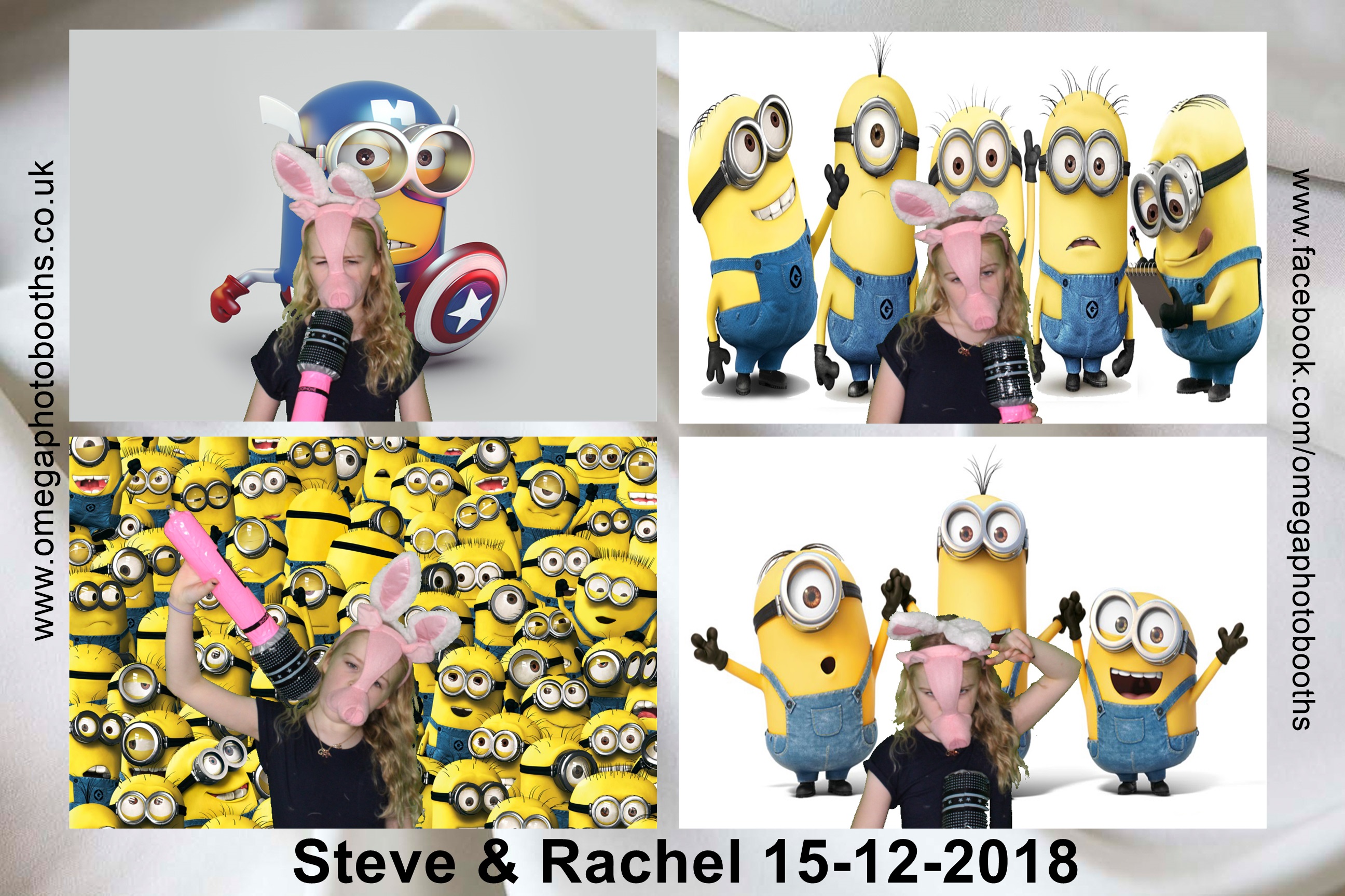 Steve and Rachel's Wedding | View more photos from the event at gallery.omegaphotobooths.co.uk/u/Omega-Photobooths/Steve-and-Rachels-Wedding